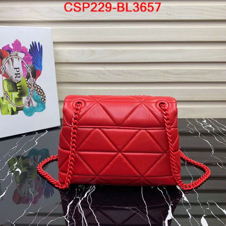 Prada Bags(TOP)-Diagonal-,ID: BL3657,$: 229USD