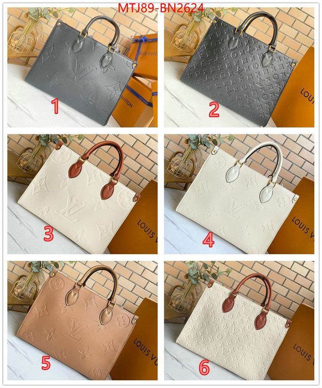 LV Bags(4A)-Handbag Collection-,ID: BN2624,$: 89USD