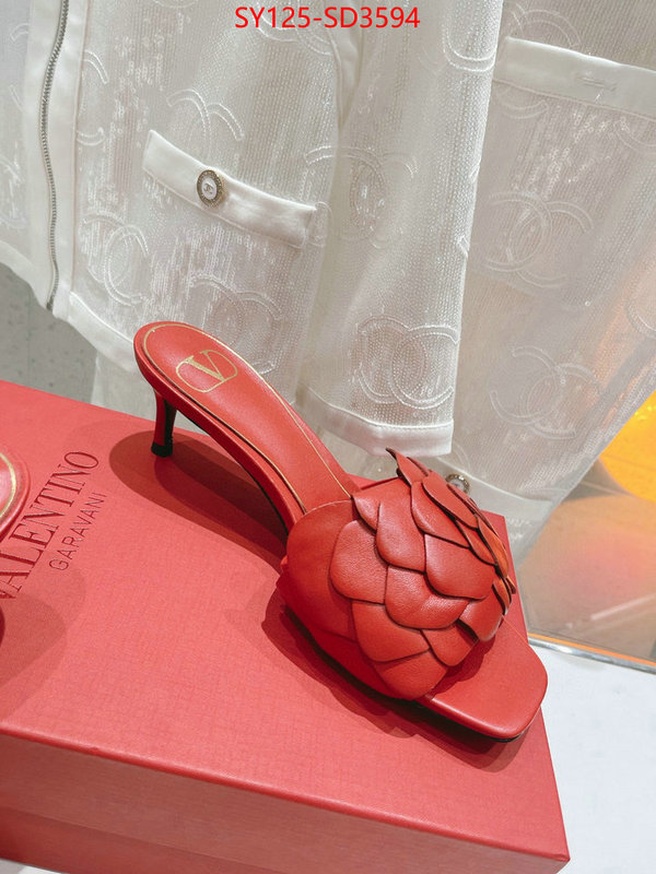 Women Shoes-Valentino,high quality 1:1 replica , ID: SD3594,$: 125USD