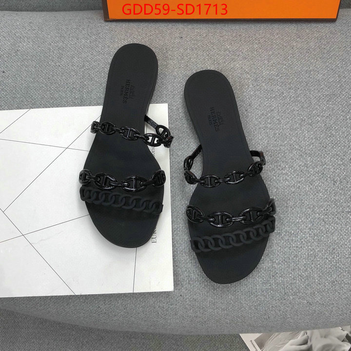 Women Shoes-Hermes,cheap high quality replica , ID: SD1713,$: 59USD