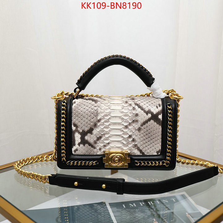 Chanel Bags(4A)-Le Boy,ID: BN8190,$: 109USD