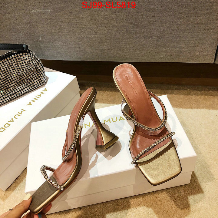Women Shoes-Amina Muaddi,cheap replica designer , ID: SL5819,$: 99USD