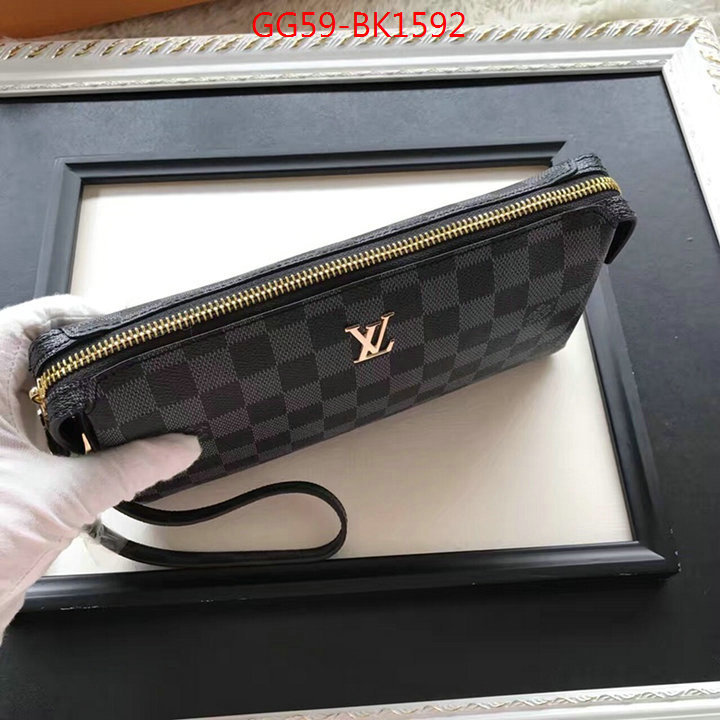 LV Bags(4A)-Wallet,ID: BK1592,$:59USD