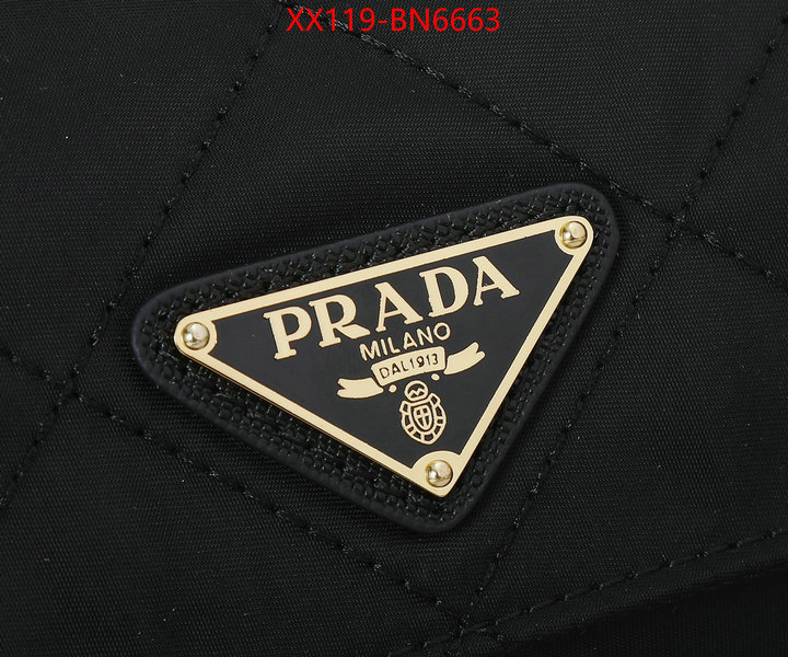 Prada Bags(TOP)-Diagonal-,ID: BN6663,$: 119USD