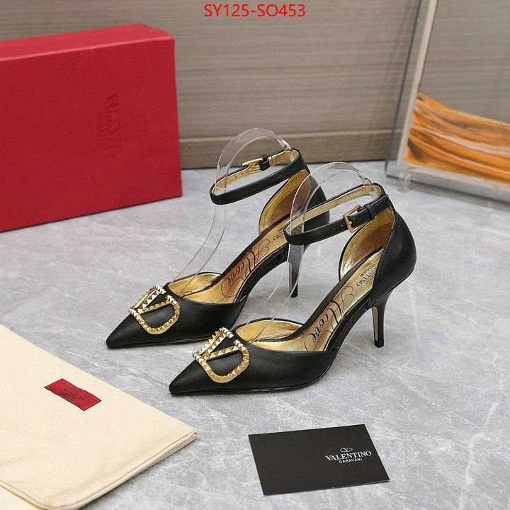 Women Shoes-Valentino,aaaaa+ class replica , ID: SO453,$: 125USD