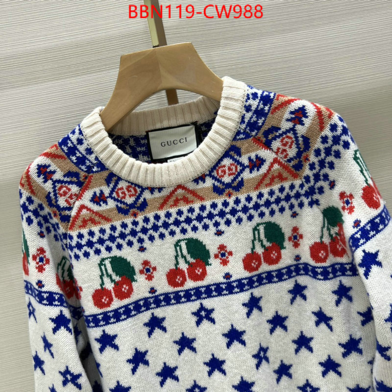 Clothing-Gucci,top brands like , ID: CW988,$: 119USD