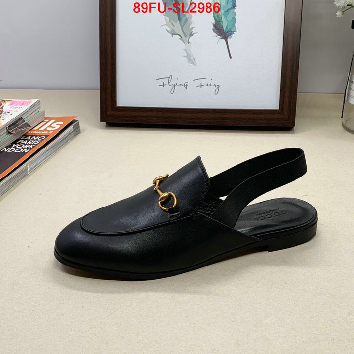 Women Shoes-Gucci,2023 replica wholesale cheap sales online , ID: SL2986,$: 89USD