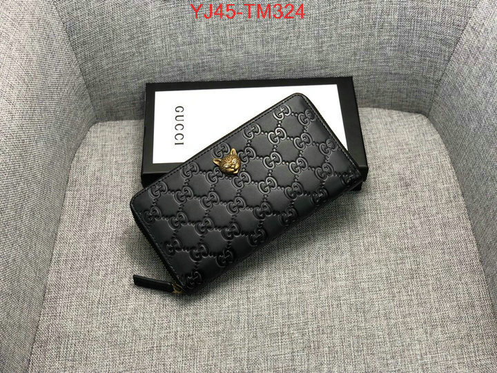 Gucci Bags(4A)-Wallet-,ID: TM324,$:45USD