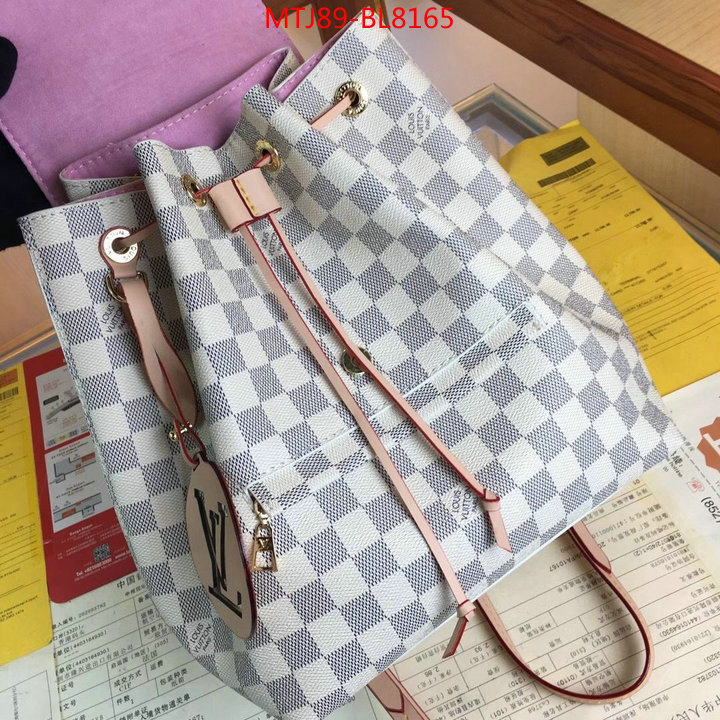 LV Bags(4A)-Backpack-,aaaaa quality replica ,ID: BL8165,$: 89USD