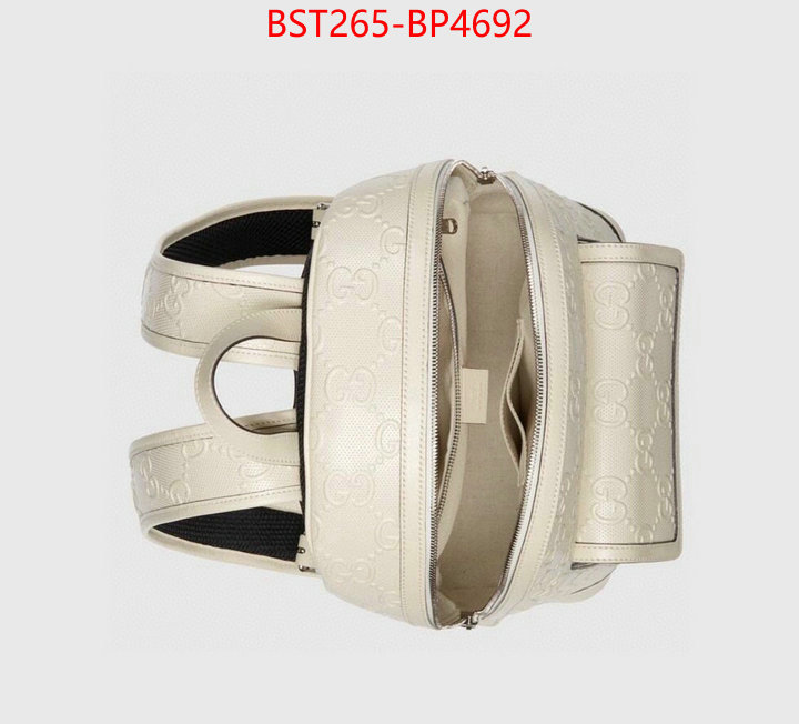 Gucci Bags(TOP)-Backpack-,best luxury replica ,ID: BP4692,$: 265USD