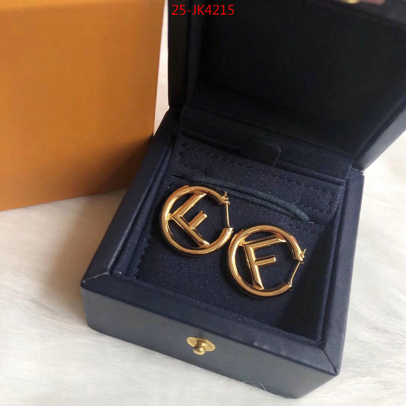 Jewelry-Fendi,wholesale designer shop ,ID: JK4215,$: 25USD