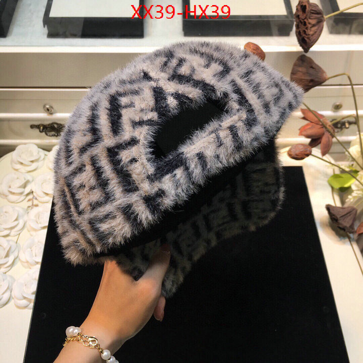 Cap (Hat)-Fendi,highest quality replica , ID:HX39,$: 39USD