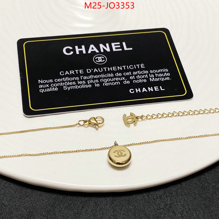 Jewelry-Chanel,sell online luxury designer , ID: JO3353,$: 25USD