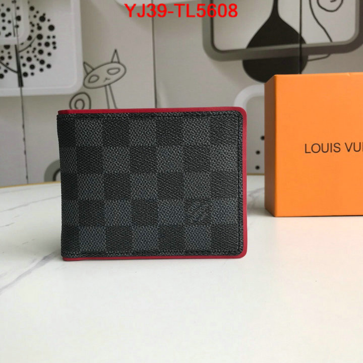 LV Bags(4A)-Wallet,ID: TL5608,$: 39USD