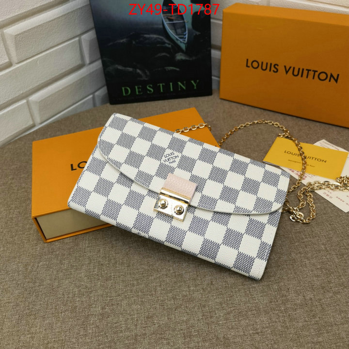 LV Bags(4A)-Wallet,ID: TD1787,$: 49USD