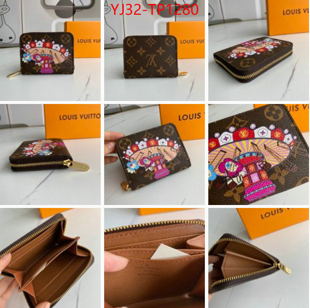 LV Bags(4A)-Wallet,ID: TP1279,$: 32USD