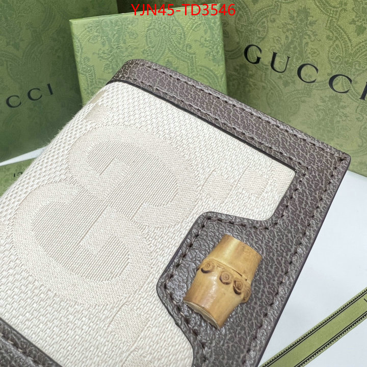 Gucci Bags(4A)-Wallet-,aaaaa+ class replica ,ID: TD3546,$: 45USD