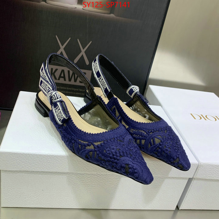 Women Shoes-Dior,aaaaa+ replica , ID: SP7141,$: 125USD