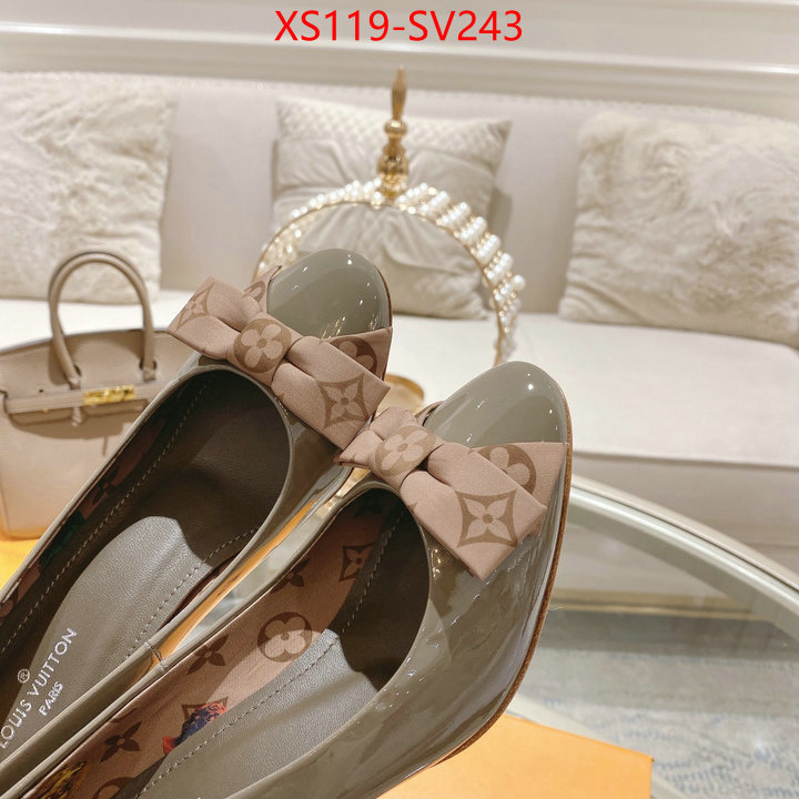 Women Shoes-LV,practical and versatile replica designer , ID: SV243,$: 119USD