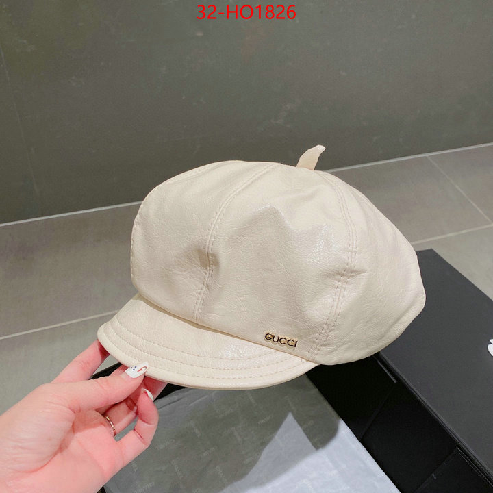 Cap (Hat)-Gucci,high quality 1:1 replica , ID: HO1826,$: 32USD