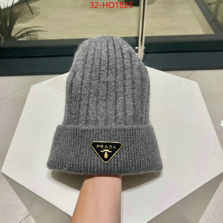 Cap (Hat)-Prada,wholesale designer shop , ID: HO1825,$: 32USD