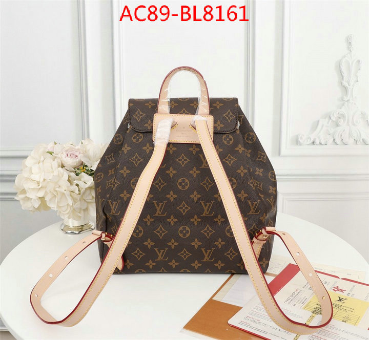 LV Bags(4A)-Backpack-,what is a counter quality ,ID: BL8161,