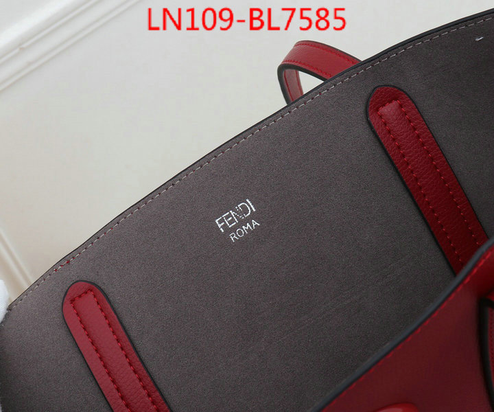 Fendi Bags(4A)-Handbag-,what is a counter quality ,ID: BL7585,$: 109USD