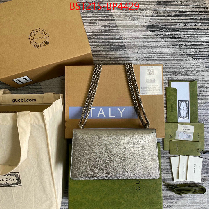 Gucci Bags(TOP)-Dionysus-,flawless ,ID: BP4429,$: 215USD