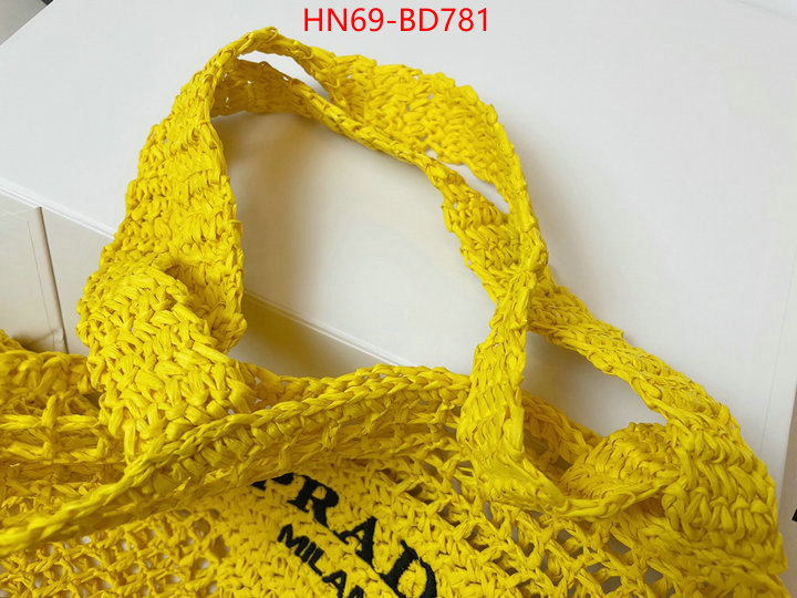 Prada Bags(4A)-Handbag-,we curate the best ,ID: BD781,$: 69USD