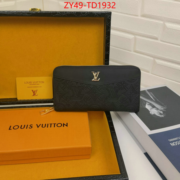 LV Bags(4A)-Wallet,ID: TD1932,$: 49USD