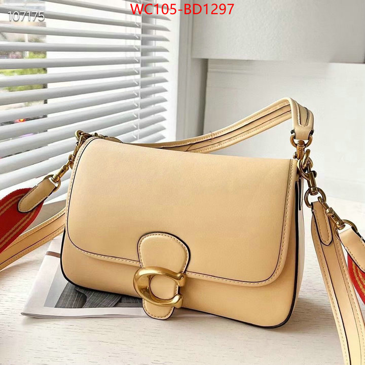 Coach Bags(4A)-Diagonal,top sale ,ID: BD1297,$: 105USD