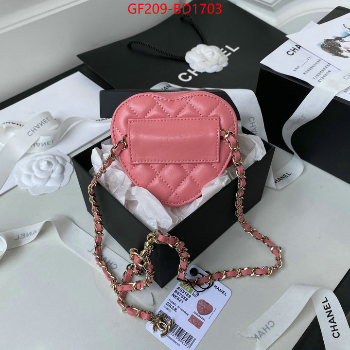 Chanel Bags(TOP)-Diagonal-,ID: BD1703,$: 209USD