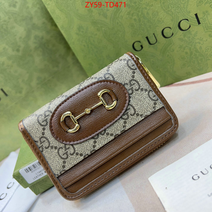 Gucci Bags(4A)-Wallet-,ID: TD471,$: 59USD