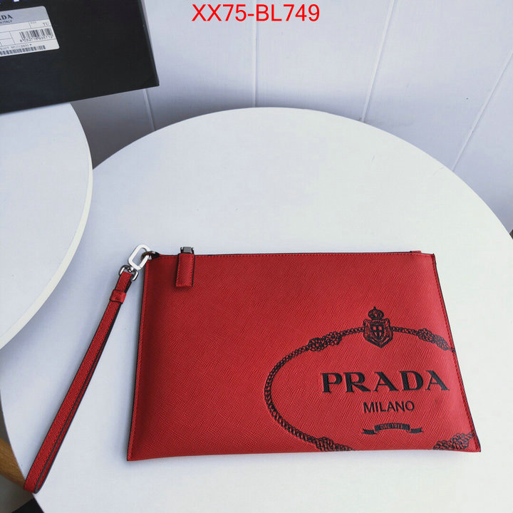 Prada Bags(TOP)-Clutch-,ID: BL749,$:75USD