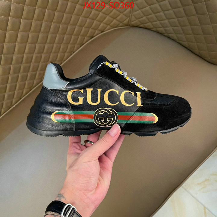 Men Shoes-Gucci,can i buy replica , ID: SO360,$: 129USD