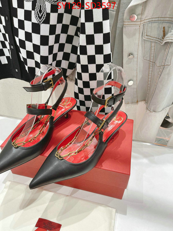 Women Shoes-Valentino,for sale cheap now , ID: SD3597,$: 129USD