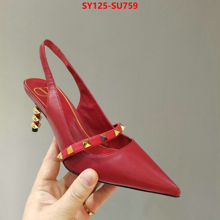 Women Shoes-Valentino,perfect replica , ID: SU759,$: 125USD