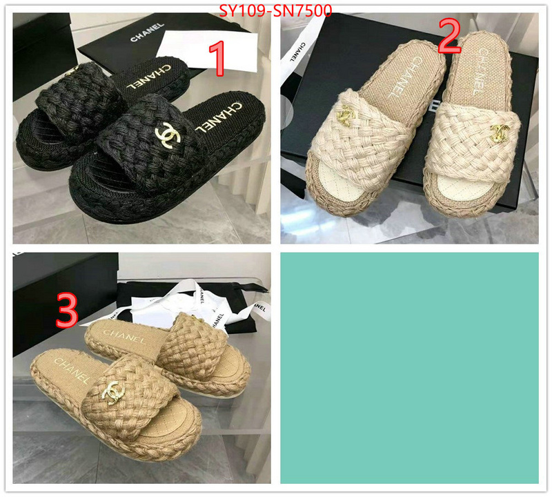 Women Shoes-Chanel,every designer , ID: SN7500,$: 109USD