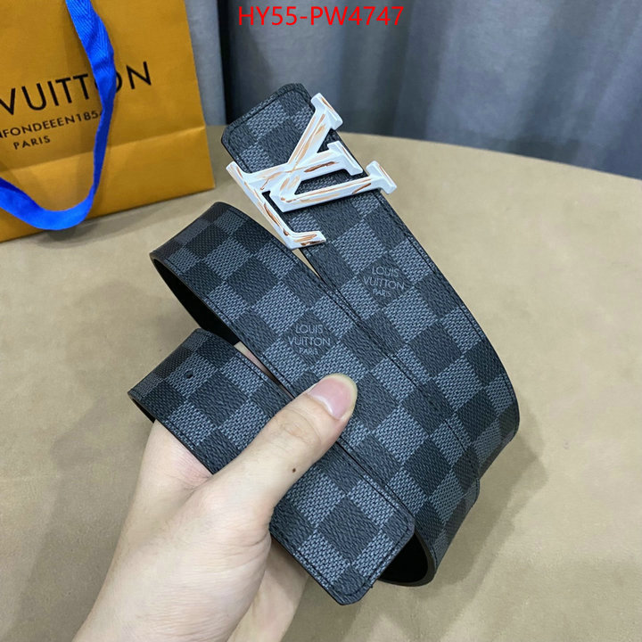 Belts-LV,luxury cheap , ID: PW4747,$: 55USD