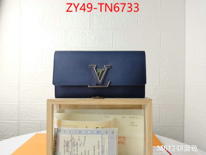 LV Bags(4A)-Wallet,ID: TN6733,$: 49USD