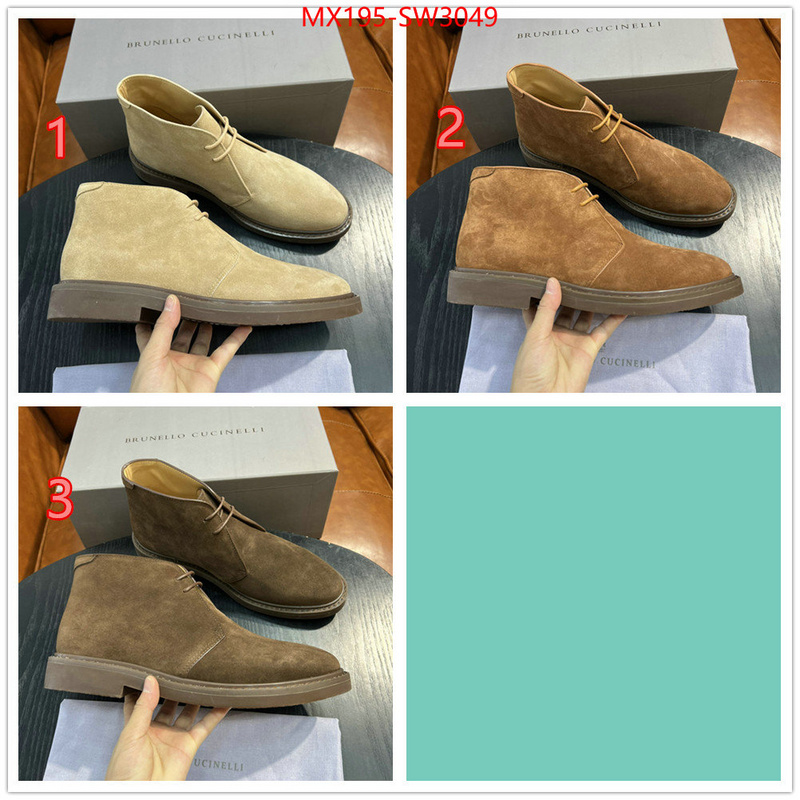 Men Shoes-Brunello Cucinelli,luxury cheap replica , ID: SW3049,$: 195USD