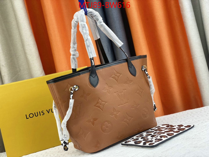 LV Bags(4A)-Neverfull-,high ,ID: BW616,$: 89USD