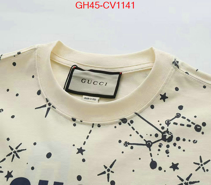 Clothing-Gucci,online sales , ID: CV1141,$: 45USD