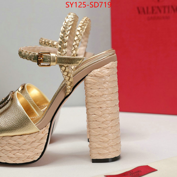 Women Shoes-Valentino,designer 7 star replica , ID: SD719,$: 125USD