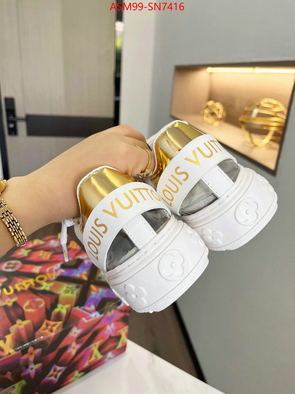 Women Shoes-LV,best replica quality , ID: SN7416,$: 99USD