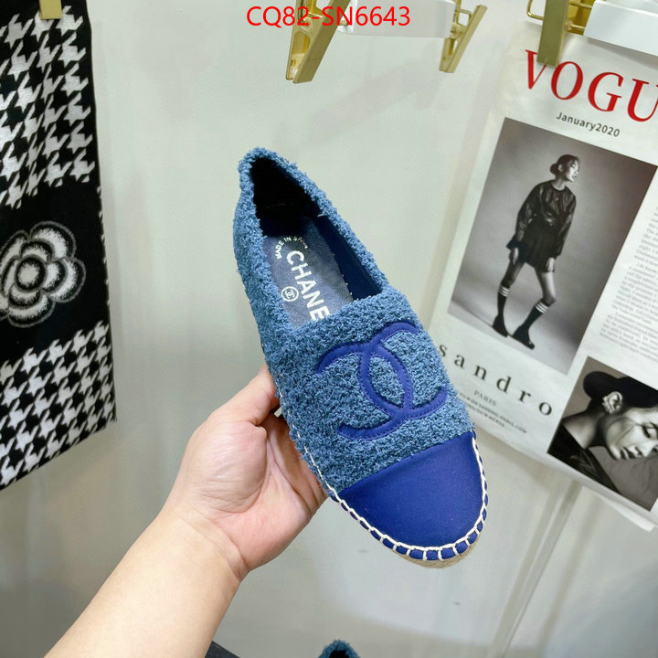 Women Shoes-Chanel,only sell high quality , ID: SN6643,$: 82USD