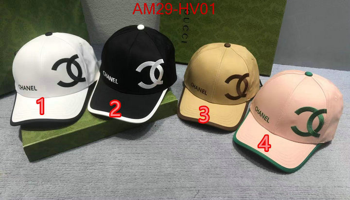 Cap (Hat)-Chanel,luxury shop , ID: HV01,$: 29USD