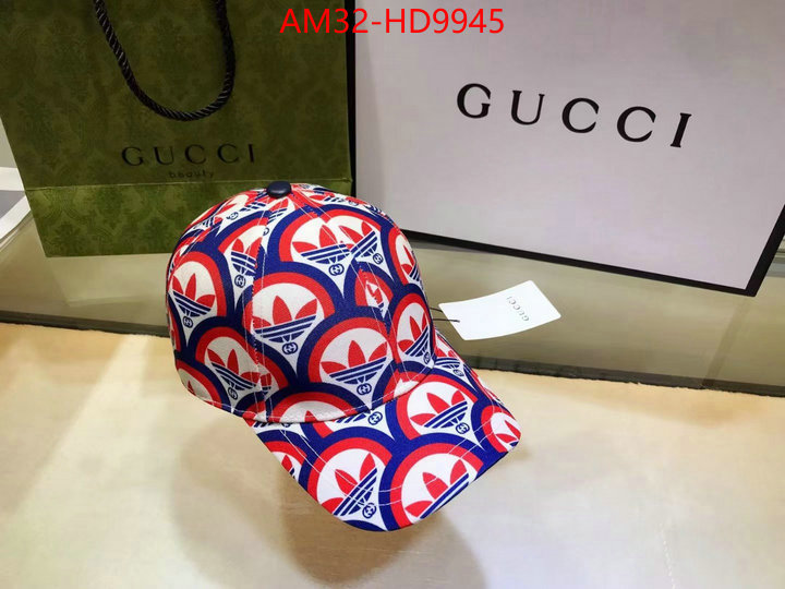 Cap (Hat)-Gucci,high quality perfect , ID: HD9945,$: 32USD