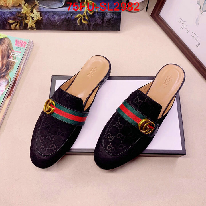 Women Shoes-Gucci,aaaaa quality replica , ID: SL2982,$: 75USD