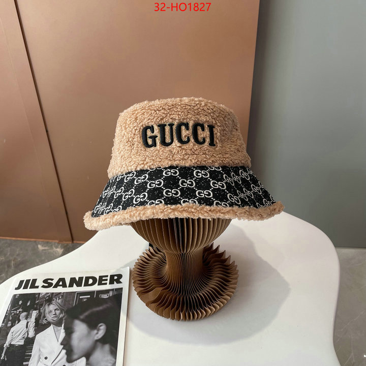 Cap (Hat)-Gucci,new designer replica , ID: HO1827,$: 32USD